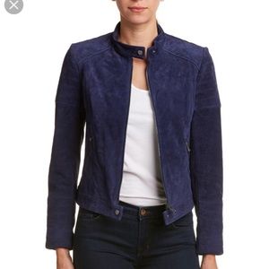 Bagatelle Leather Suede Moto Jacket M